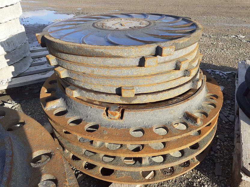 Люк чугунный 15кН (тип Л) Без замка опт фото 3