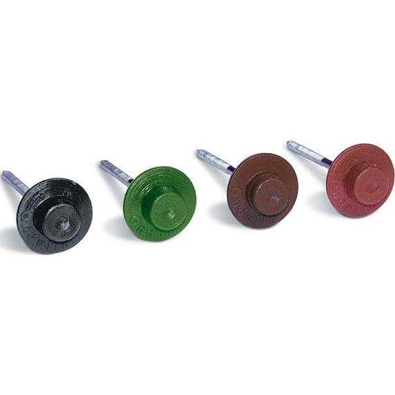 Гвозди «Ондулин» с литыми шляпками 100 шт опт фото 1