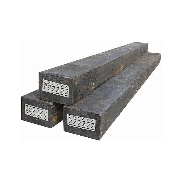 Полушпала деревянная пропитанная тип 2, ГОСТ 20022.5-93 фото 1