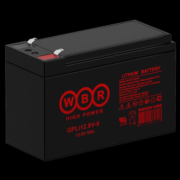 Литий-железо-фосфатный (LiFePO) аккумулятор WBR GPLi 12.8V-9 фото 1