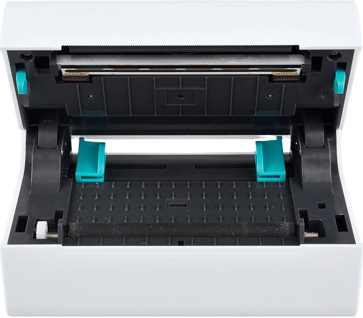 Термопринтер G&G GG-D420 203dpi 152мм/с/USB для печ.накл. белый фото 7