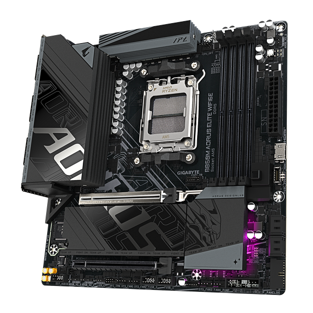 Материнская плата Gigabyte B850M AORUS ELITE WIFI6E, RTL фото 4