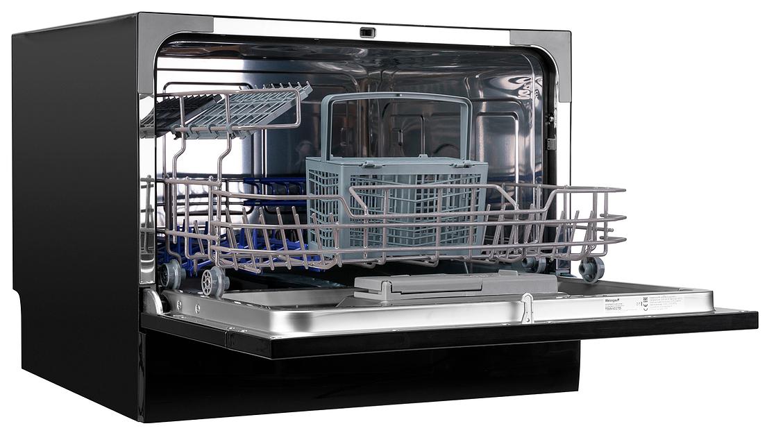 Посудомоечная машина Weissgauff TDW 4017 D черный (компактная) фото 4