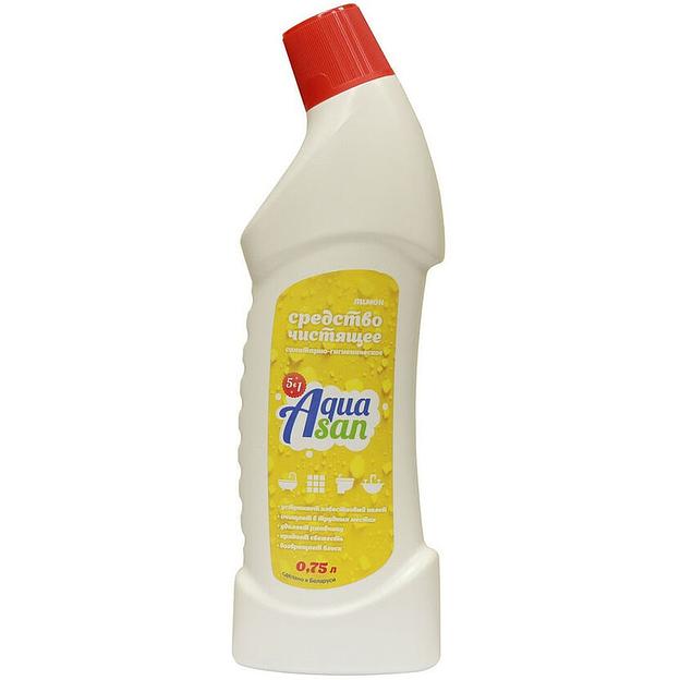Виксан гель чистящий универсальный аквасан лимон 750мл фото 1