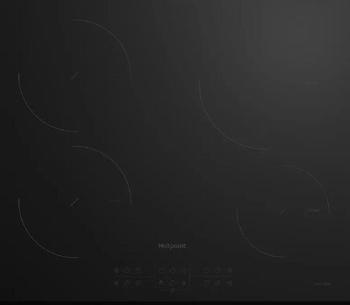 Индукционная варочная поверхность Hotpoint HB 1560S BF черный фото 1
