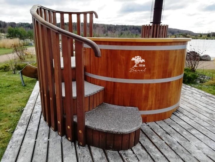 Купель деревянная круглая №11 фото 3