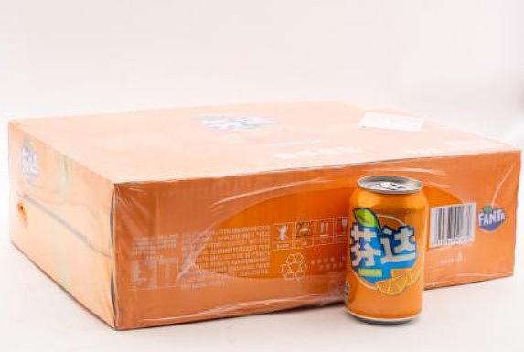 Напиток безалкогольный газированный «Fanta» 330 мл ж/б ОПТ фото 2