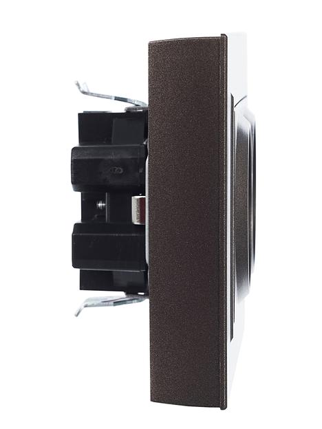 IEK BR-R21-16-K45-F BRITE Роз. 2-я с з/к без з/ш 16А в сб. РС12-3-БрТБ бр. фото 3