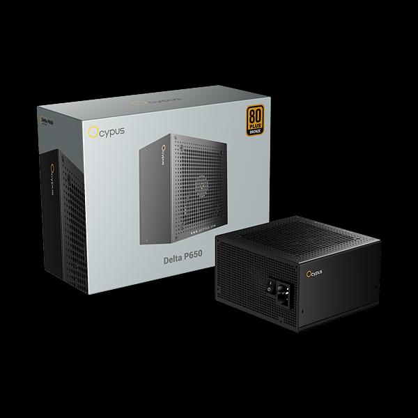 Блок питания Ocypus Delta P650, 650W, APFC, 80+ Bronze, ATX 3.1, 120mm Fan (P650-BF) фото 5
