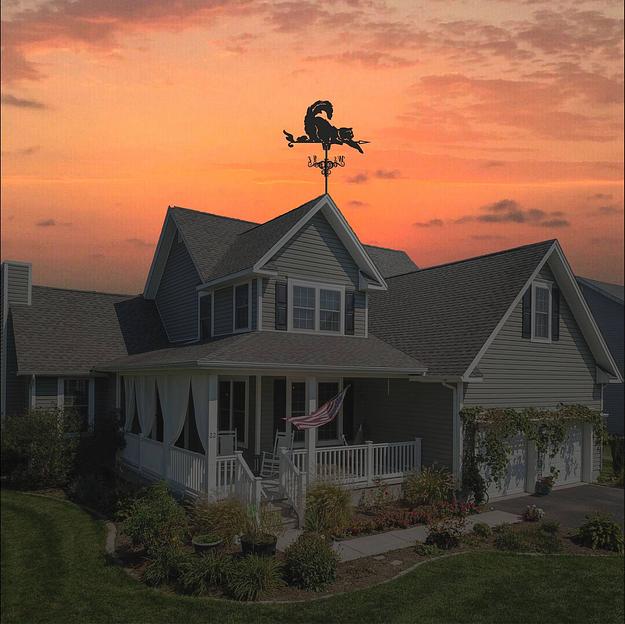 Флюгер «Ленивый кот» ОПТ фото 3