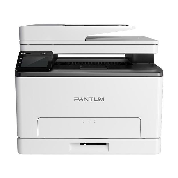 Лазерное многофункциональное устройство Pantum CM1100ADW, P/C/S, Color laser, A4, 18 ppm, 1200x600 dpi, 1 GB RAM, Duplex, ADF50, touch screen, paper tray 250 pages, USB, LAN, WiFi, start. cartridge 1000/700 pages (CM1100ADW) фото 1