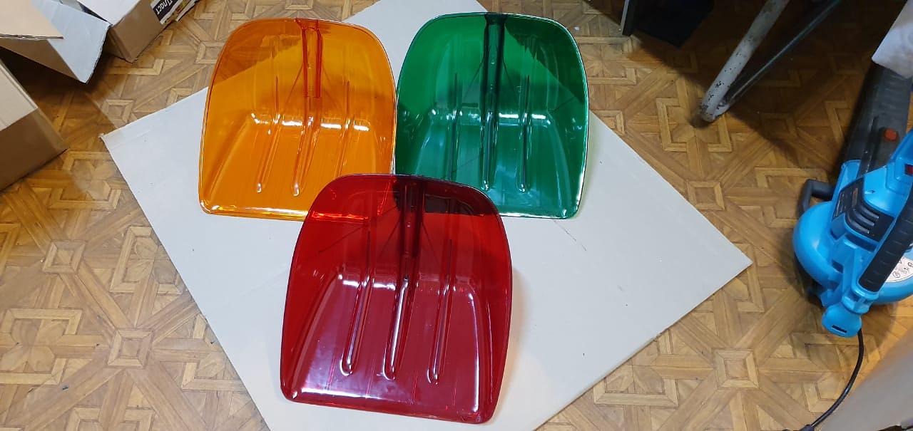 Лопата №1 снеговая из поликарбоната фото 1