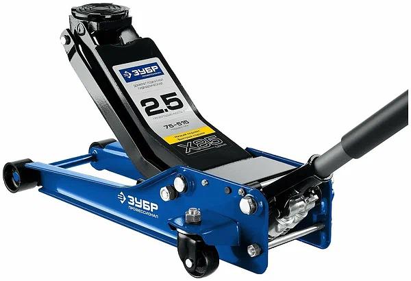 Домкрат Зубр «43051-3_z01» Х85 гидравлический подкатной ОПТ фото 7