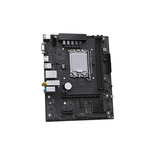 Материнская плата Maxsun MS-Challenger B760M-F WIFI B760, LGA1700, 2*DDR4, 1*PCIEx16, 1*PCIEx1, 1*M.2, 6*USB3.2Gen1, 4*USB2.0, 3*SATA3.0, 1G, DP, HDMI, M-ATX, RTL фото 3