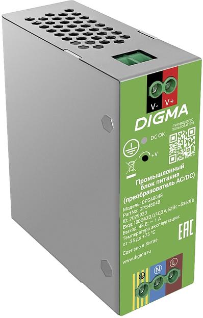 Блок питания AC/DC Digma DPS48048 48В 48Вт фото 5