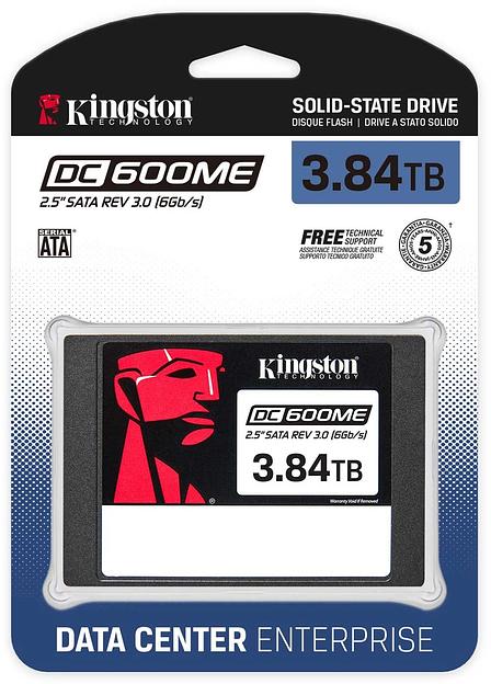 Накопитель SSD Kingston SATA-III 3.84TB SEDC600ME/3840G DC600M 2.5" 1 DWPD фото 3