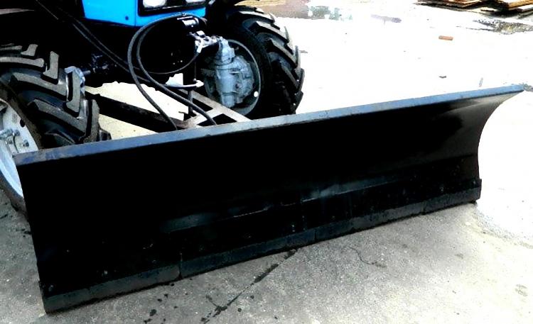 Отвал снежный поворотный механический ОС-2,4 фото 1