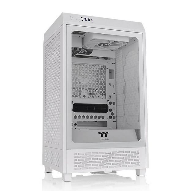 The Tower 200 Snow/Win/SPCC/Tempered Glass*1/CT140 Fan*2/Color Box CA-1X9-00S6WN-00 фото 1