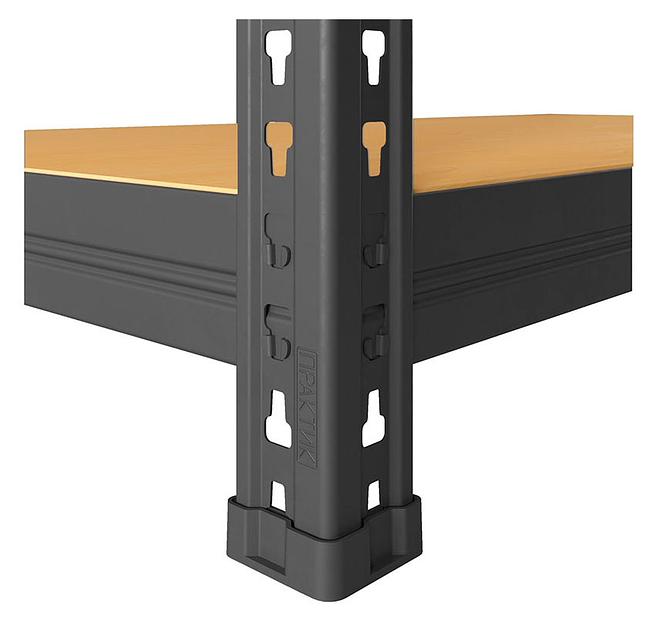 Стеллаж Практик SBL 180KD пол.:5 разборная 1803x1200x450мм антрацит (S24499375509) фото 3