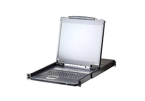 16-портовый IP KVM-переключатель с ЖК-дисплеем Slideaway/ATEN ATEN CL5716iMR фото 2