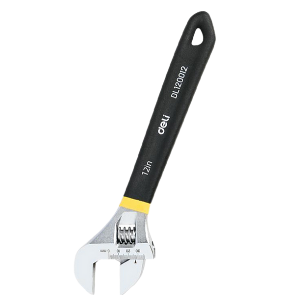 Разводной DL120012 300мм, противоскользящая обливная ручка, диапазон захвата 0-36мм фото 1