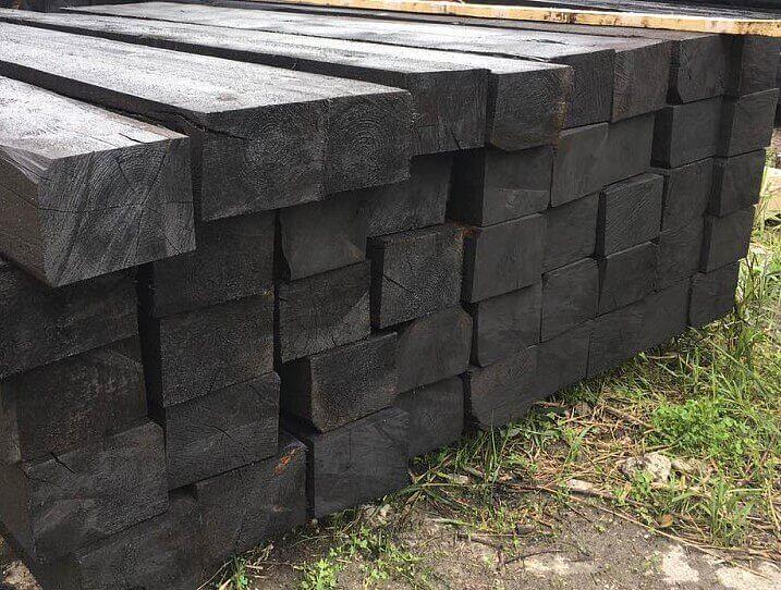 Брус деревянный пропитанный для стрелочного перевода, А4 тип II, Опт фото 2