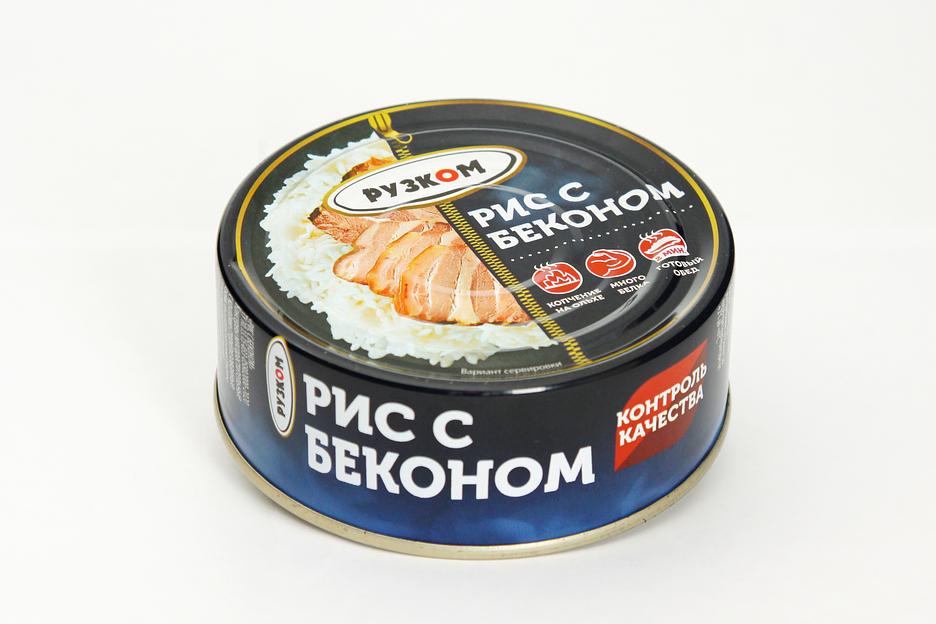Рис с беконом ОПТ фото 1