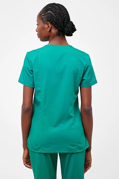 Топ медицинский Indiform женский IF3-74-05-1, 29 (Emerald), опт фото 5