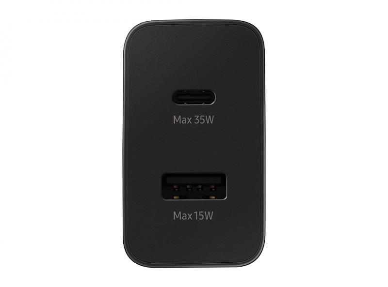 Зарядное устройство SAMSUNG W/O CABLE BLACK EP-TA220 фото 3