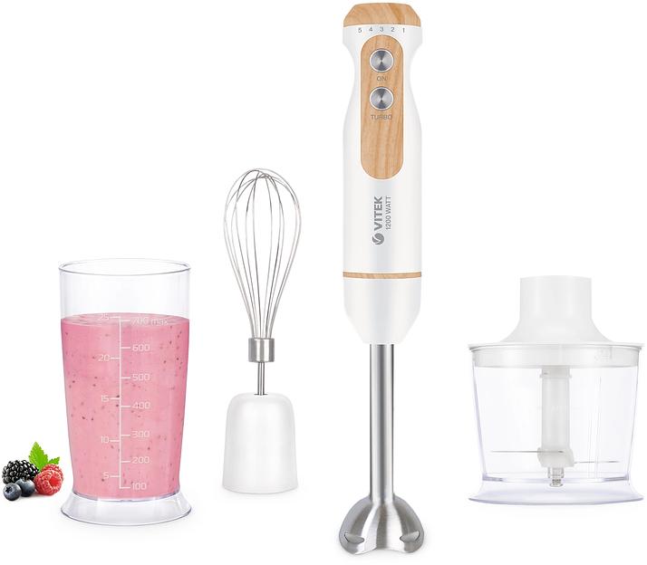 Блендер погружной Vitek VT-3000 1200Вт разноцветный фото 1