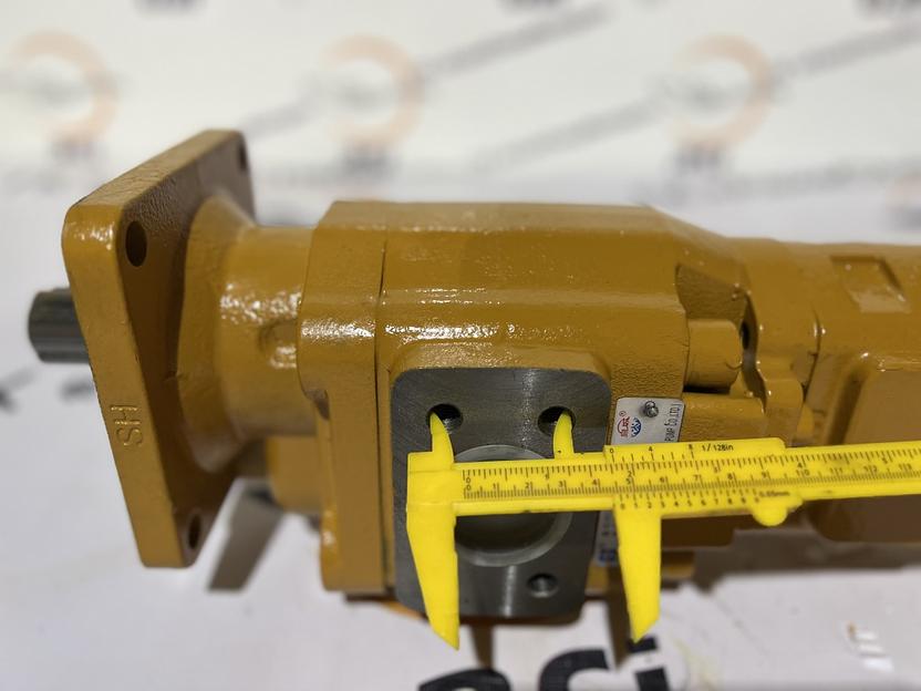 Насос гидравлический CBGJ2080/1010-X (14 шлицов) сдвоенный фото 5