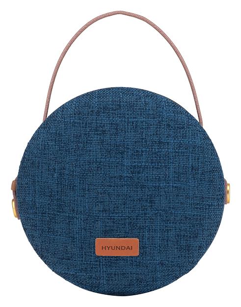 Колонка порт. Hyundai H-PAC520 синий 8W 1.0 BT/3.5Jack 10м 2200mAh фото 1