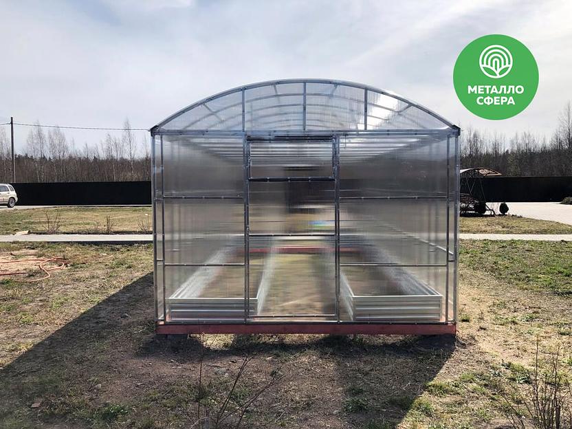 Прямостенная теплица «Прямостенная-3» ОПТ фото 4