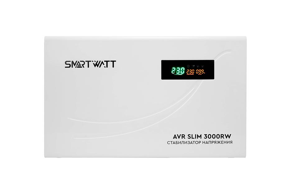 Стабилизатор напряжения Smartwatt SLIM 3000RW 3000ВА белый фото 2