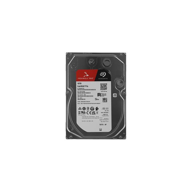 Жесткий диск Seagate Ironwolf Pro ST10000NT001, 10ТБ, HDD, SATA III, 3.5" фото 1