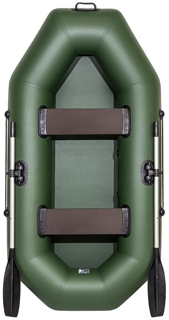 Лодка Барс 240, габариты: 2400*1200*340 мм., цвет: зеленый фото 1