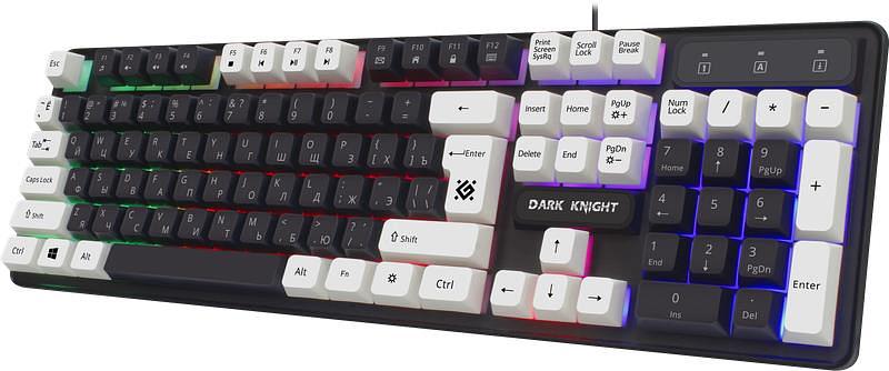 Клавиатура USB GK-077 DARK KNIGHT 45078 DEFENDER фото 2