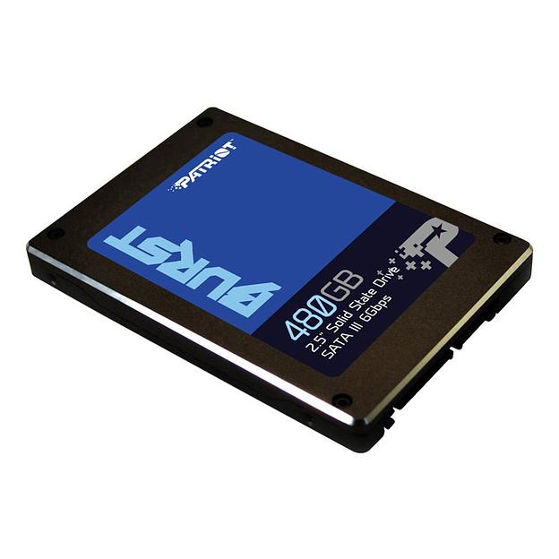 Твердотельный накопитель SSD 480 Gb SATA 6Gb/s Patriot Burst Elite PBE480GS25SSDR фото 1
