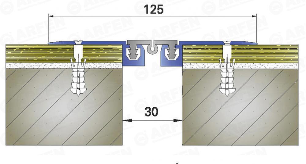 Деформационный шов Arfen «AR 152-030» ОПТ фото 2