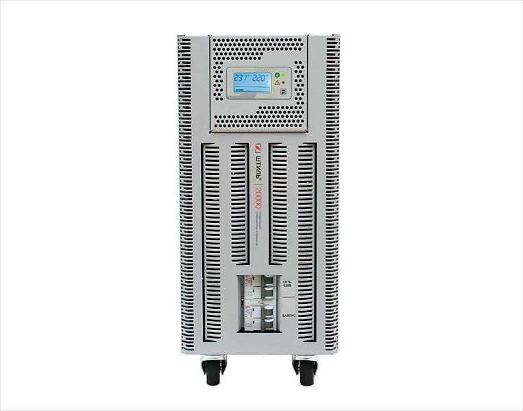 ШТИЛЬ Стабилизатора напряжения: 20000 ВА; инверторный; вх 90-310В; вых 216/224В; универсальное (IS20000RT) фото 1