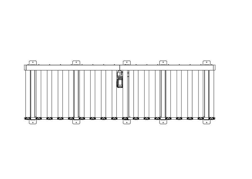 Рольганг (Роликовый конвейер) Т01A03.01-00.00.000СБ фото 2