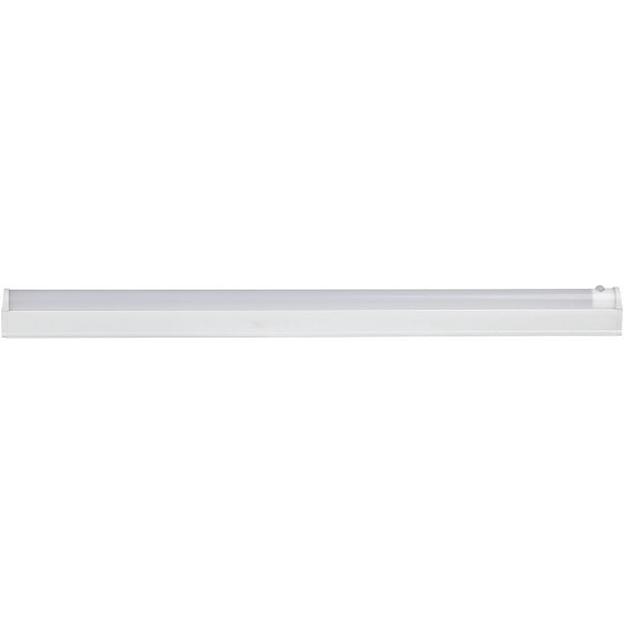 ЭРА Б0019784 Светодиодный светильник линейный LLED-02-08W-4000-MS-W с датчиком движения {длина 572 мм} фото 1