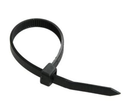 Хомут кабельный 2.5х100 нейл. черный (уп. 100 шт) фото 1