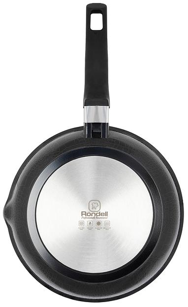 Сковорода Rondell Escurion RDA-894 круглая 26см покрытие: Xylan Plus ручка съемная (без крышки) черный фото 4