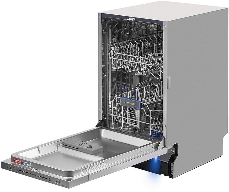 Посудомоечная машина встраив. Maunfeld MLP-08S Light Beam узкая фото 10