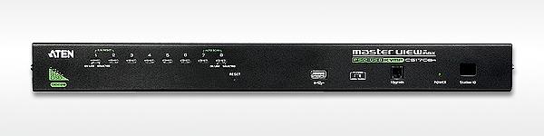 Переключатель электронный ATEN 8-Port PS/2-USB VGA KVM Switch with Daisy-Chain Port and USB Peripheral Support (CS1708A-AT-G) фото 1