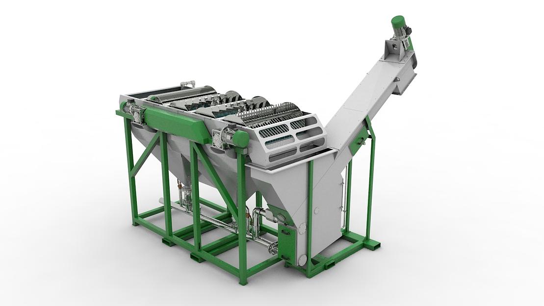 Флотационная мойка с выводом грязи «Станко ВФ-400» фото 2