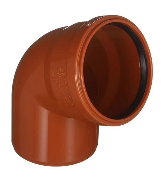 Отвод наружной канализации 110х67 град. фото 2