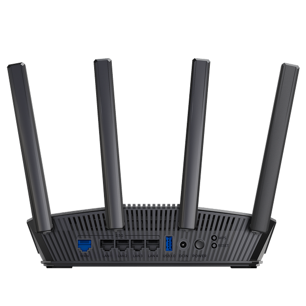 Маршрутизатор ASUS RT-BE82U WiFi 7 4x2.5G USB 5764+688Mbps 5GHz/2.4GHz фото 4