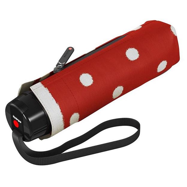 Зонт Knirps механический T.020 Small Manual DOT ART RED 95 3020 4903 фото 2